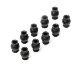 Axial Pivot Ball, Stainless, 3x6.8x9.5mm (10): RBX10