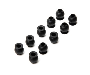 Axial Pivot Ball, Stainless, 3x6.8x7.5mm (10): RBX10