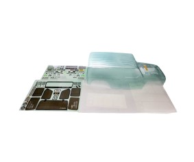 Axial SCX6: Jeep JLU 4dr Wrangler Body (Clear)