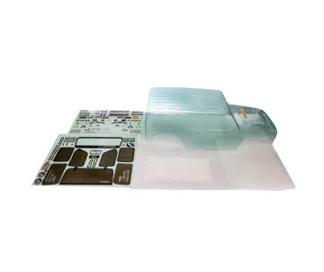 Axial SCX6: Jeep JLU 4dr Wrangler Body (Clear)