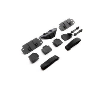 Axial SCX6: Battery Trays & Straps Set