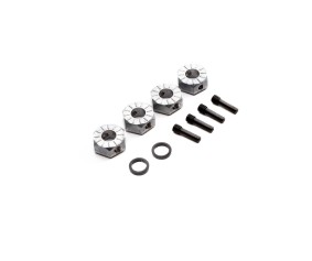 Axial SCX6: 17mm Hex Set w/Pins (4)