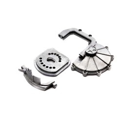 Axial SCX6: Motor Plate & Clamp