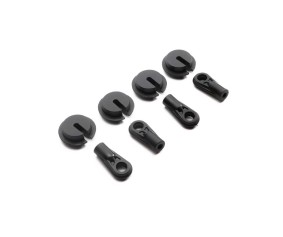 Axial SCX6: Shock End & Spring Cup (4)