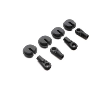 Axial SCX6: Shock End & Spring Cup (4)