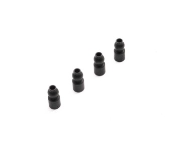 Axial SCX6: Shock Mount Pivot Balls, Steel (4)
