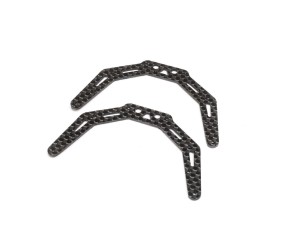 Axial Chassis Side Plates, Carbon Fiber (2): AX24
