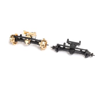 Axial Hex Hub, Brass 1.0g (2): SCX24, AX24