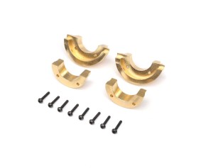Axial Knuckle Weights, Brass 5.2g/9.2g (4): SCX24, AX24