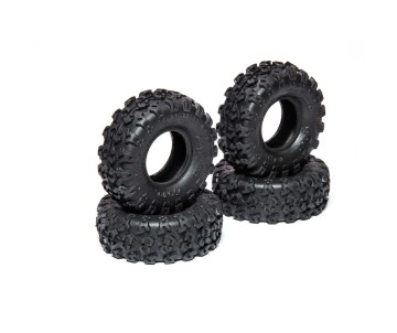 Axial 1.0 Rock Lizards Tires (4pcs): SCX24
