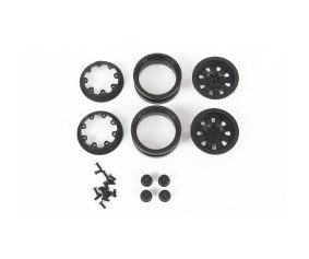 Axial 1.9 3pc. Raceline Monster Beadlock Wheels Blk (2)