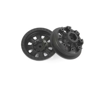Axial 1.9 3pc. Raceline Monster Beadlock Wheels Blk (2)