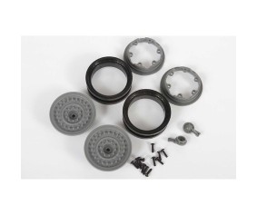 Axial 1.9 MW19 Beadlock Wheels - Gray (2)