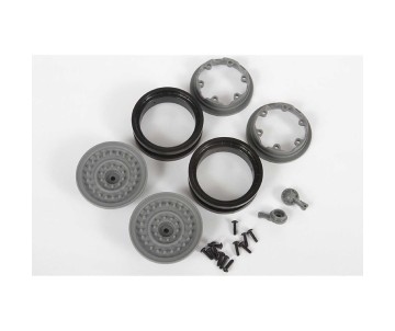 Axial 1.9 MW19 Beadlock Wheels - Gray (2)
