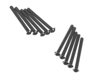 Axial AXA121 Hex Socket Button Head M3x30mm Black (10)