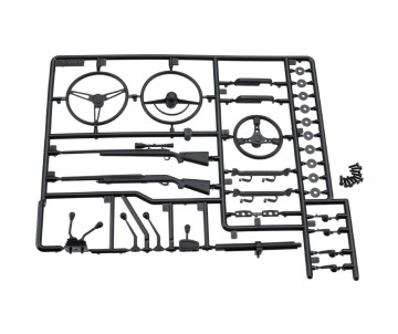 Axial AX80037 Interior Details Part Tree Black