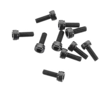Axial AXA084 Cap Head M3x8mm Black Oxide (10)