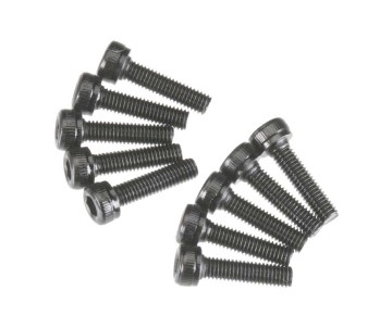 Axial AXA086 Cap Head M3x12mm Black Oxide (10)