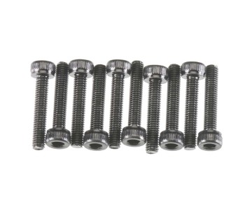 Axial AXA087 Cap Head M3x16mm Black Oxide (10)
