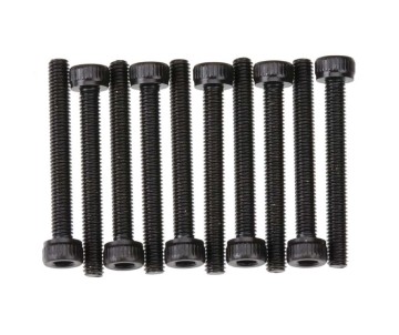 Axial AXA089 Cap Head M3x25mm Black Oxide (10)