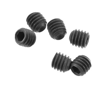 Axial AXA291 Set Screw M4x4mm Black Oxide (6)