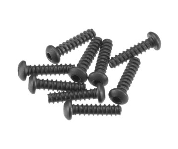 Axial AXA0424 Hex Socket Tapping Button Head M2.6x10mm Blk(10)