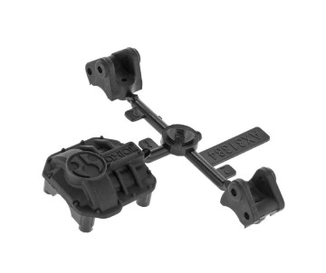 Axial AX31437 AR44 Diff Cover & Link Mounts Black