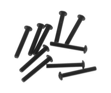 Axial AX31491 Hex Socket Button Head M2.6x1mm Black (10)