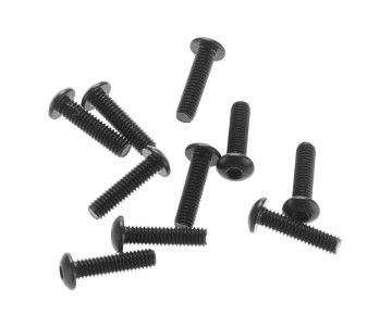 Axial AX31538 Hex Socket Button Head M2.6x10mm Black (10)