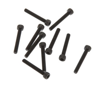 Axial AX31399 M2.6x18mm Cap Head Screw Black (10)