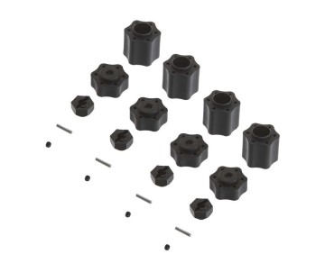 Axial AX31074 Hex Hub Conv Set (12mm)(4pcs) 9026/Wraith