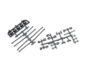 Axial Univ Mount 5 Bucket Light Bar Black