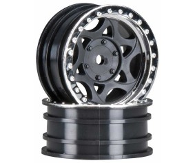 Axial AX08140 1.9 Walker Evans Street Wheel Chrome/Black (2)