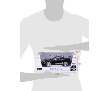 Bburago 1/18 Porsche 911 (997) GT3 RS 4.0 - Black