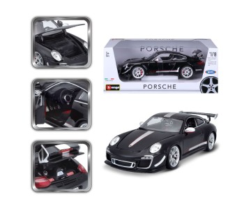 Bburago 1/18 Porsche 911 (997) GT3 RS 4.0 - Black
