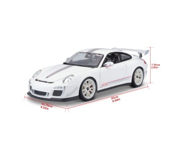 Bburago 1/18 Porsche 911 (997) GT3 RS 4.0 - White