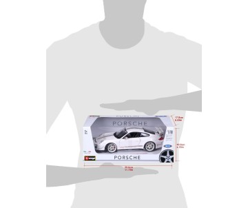 Bburago 1/18 Porsche 911 (997) GT3 RS 4.0 - White