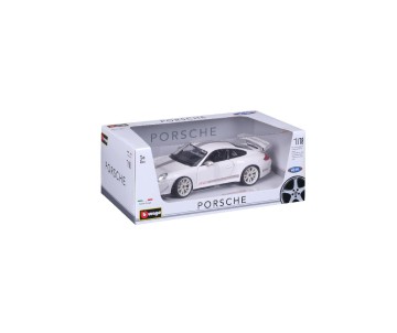Bburago 1/18 Porsche 911 (997) GT3 RS 4.0 - White