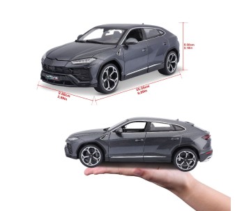 Bburago 1/18 Lamborghini Urus - Grey