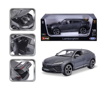 Bburago 1/18 Lamborghini Urus - Grey