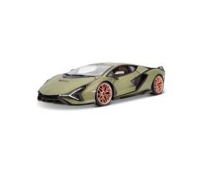 Bburago 1/18 Lamborghini Sian FKP37 (Metallic Matte Green)