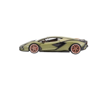 Bburago 1/18 Lamborghini Sian FKP37 (Metallic Matte Green)
