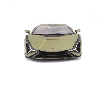 Bburago 1/18 Lamborghini Sian FKP37 (Metallic Matte Green)