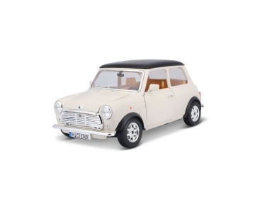 Bburago 1/18 Mini Cooper (1969) - Beige/Black Roof