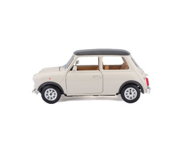Bburago 1/18 Mini Cooper (1969) - Beige/Black Roof