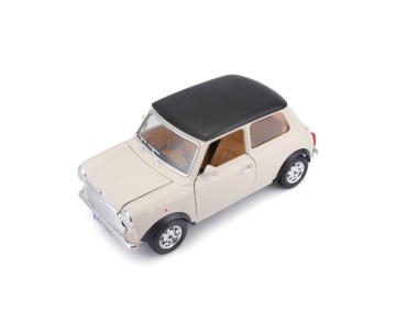 Bburago 1/18 Mini Cooper (1969) - Beige/Black Roof