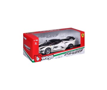 Bburago 1/18 R&P Ferrari FXX K EVO (Pearl White #70)