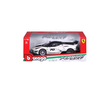 Bburago 1/18 R&P Ferrari FXX K EVO (Pearl White #70)