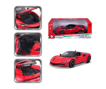 Bburago 1/18 R&P Ferrari SF90 Stradale (Red)