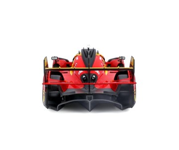 Bburago 1/18 Racing Ferrari 499P 24HLM (2024) - Red #50